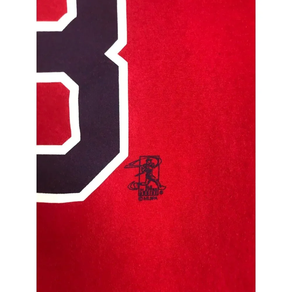 Red Sox Matsuzaka #18 Majestic T-Shirt Short Sleeve Red - Picture 6 of 8